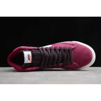 Nike Bayan Blazer Mid Vintage Suede True Berry Mor Kaykay Ayakkabı Türkiye - RBZR6J9E